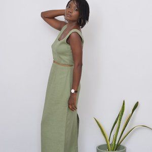 Summer Linen dress.